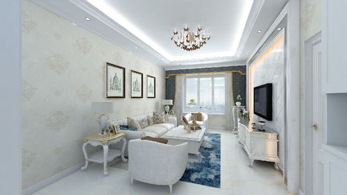 歐式輕奢，演繹雅致生活——亞林西首長(zhǎng)家120平三居室裝修實(shí)景賞析